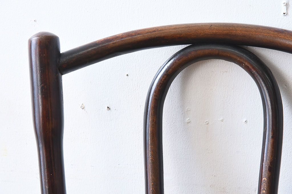 アンティーク家具　FISCHEL(フィスケル)　アンティークのベントウッドチェア(3)