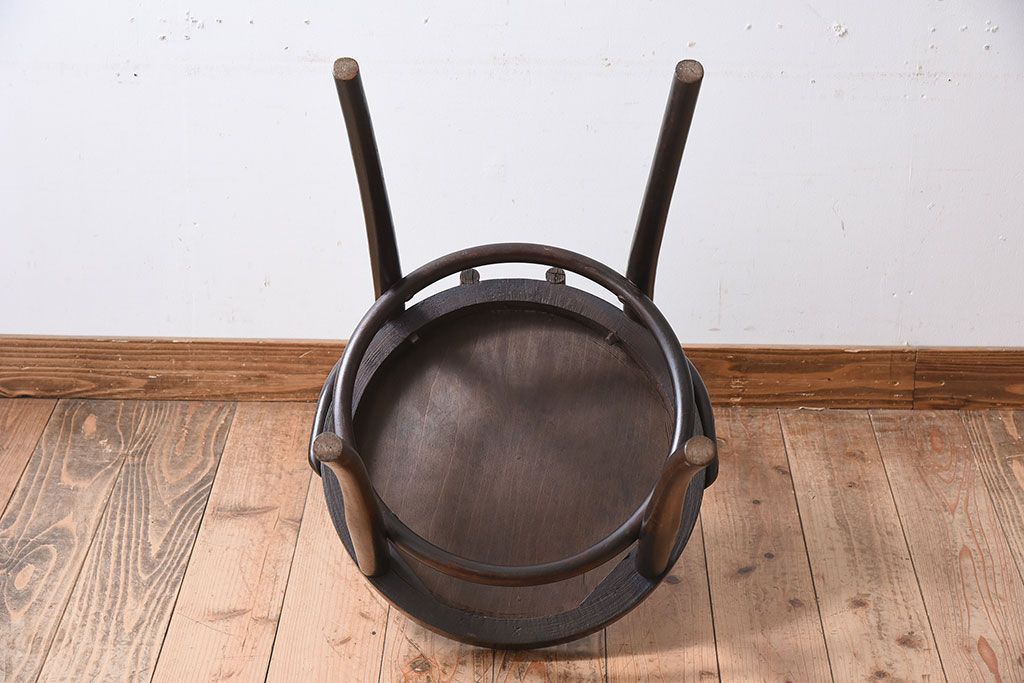 アンティーク家具　FISCHEL(フィスケル)　アンティークのベントウッドチェア(3)