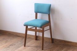 レトロ家具　昭和レトロ　ブナ材　かわいいアンティークチェア