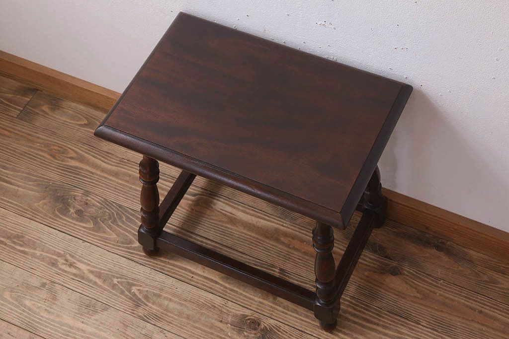 中古　松本民芸家具　#25型　スツールテーブル