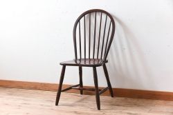 中古　松本民芸家具　#72 上質なリーチチェア(ダイニングチェア)(1)