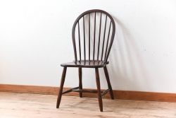 中古　松本民芸家具　#72 上質なリーチチェア(ダイニングチェア)(2)