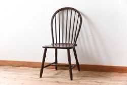 中古　松本民芸家具　#72 上質なリーチチェア(ダイニングチェア)(3)