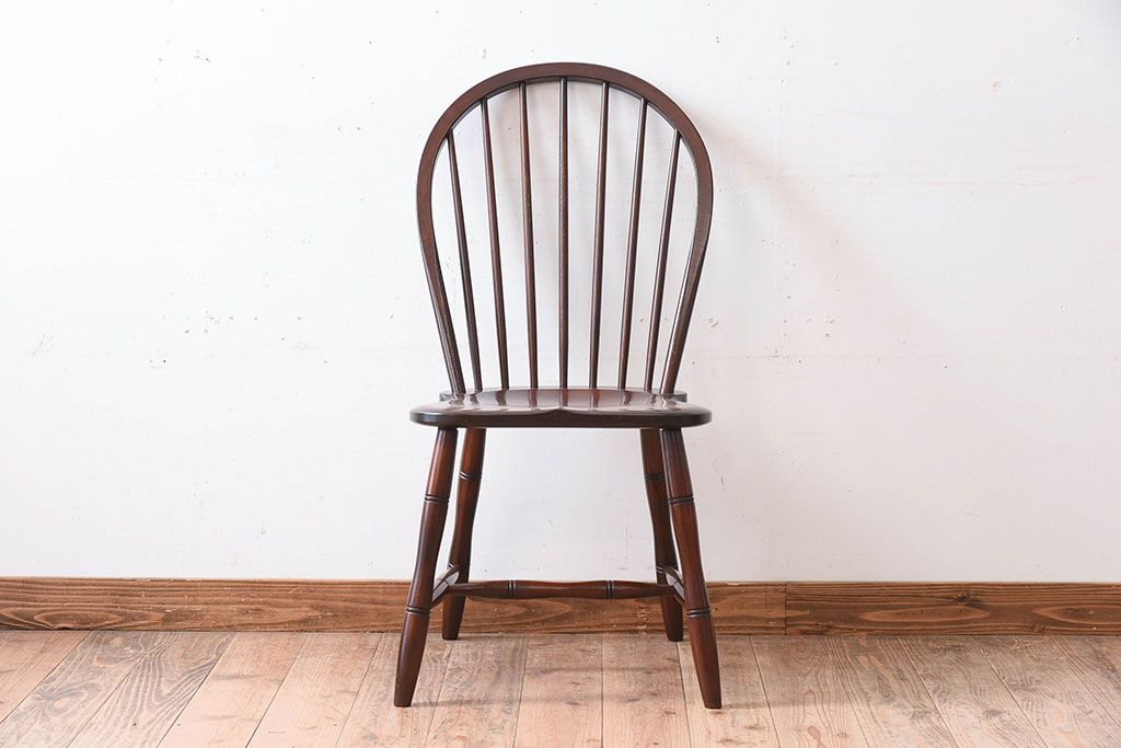 中古　松本民芸家具　#72 リーチチェア(ダイニングチェア)(1)
