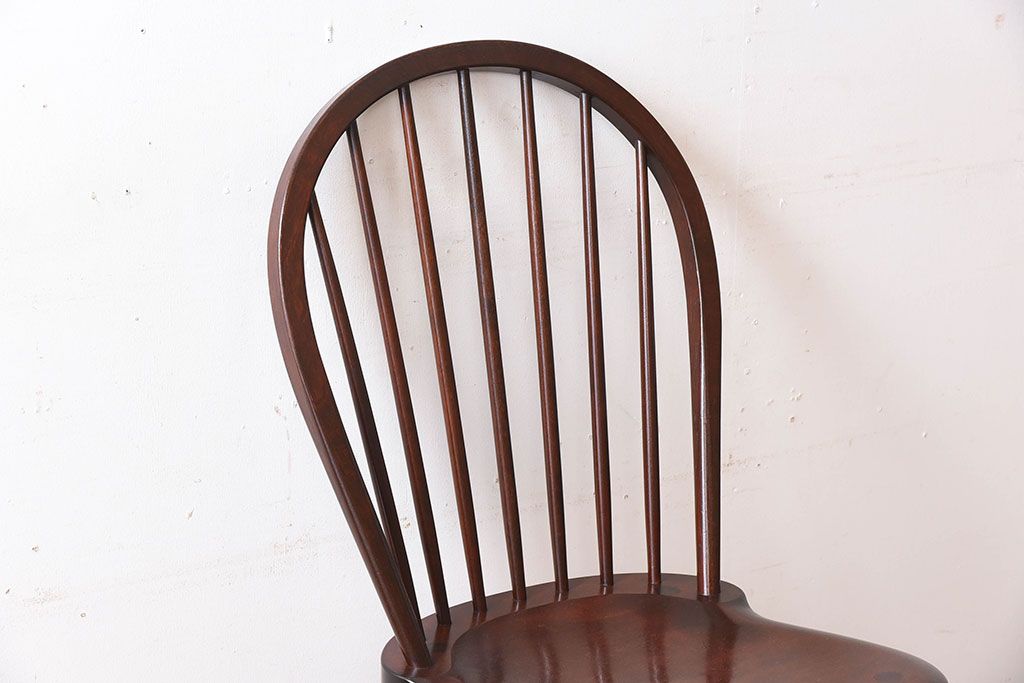 中古　松本民芸家具　#72 リーチチェア(ダイニングチェア)(1)