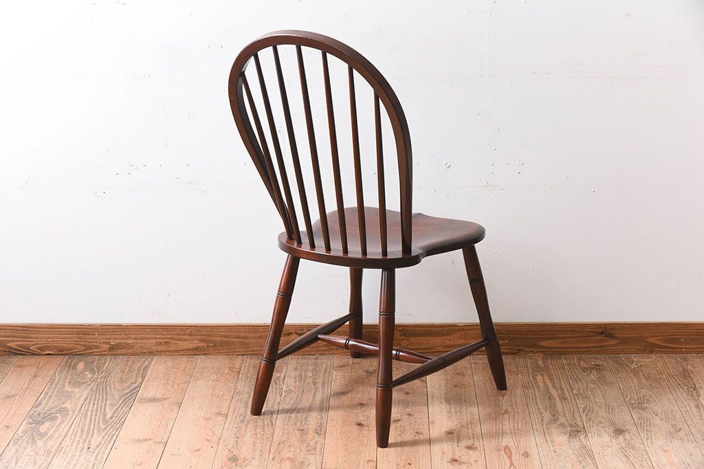 中古　松本民芸家具　#72 リーチチェア(ダイニングチェア)(1)