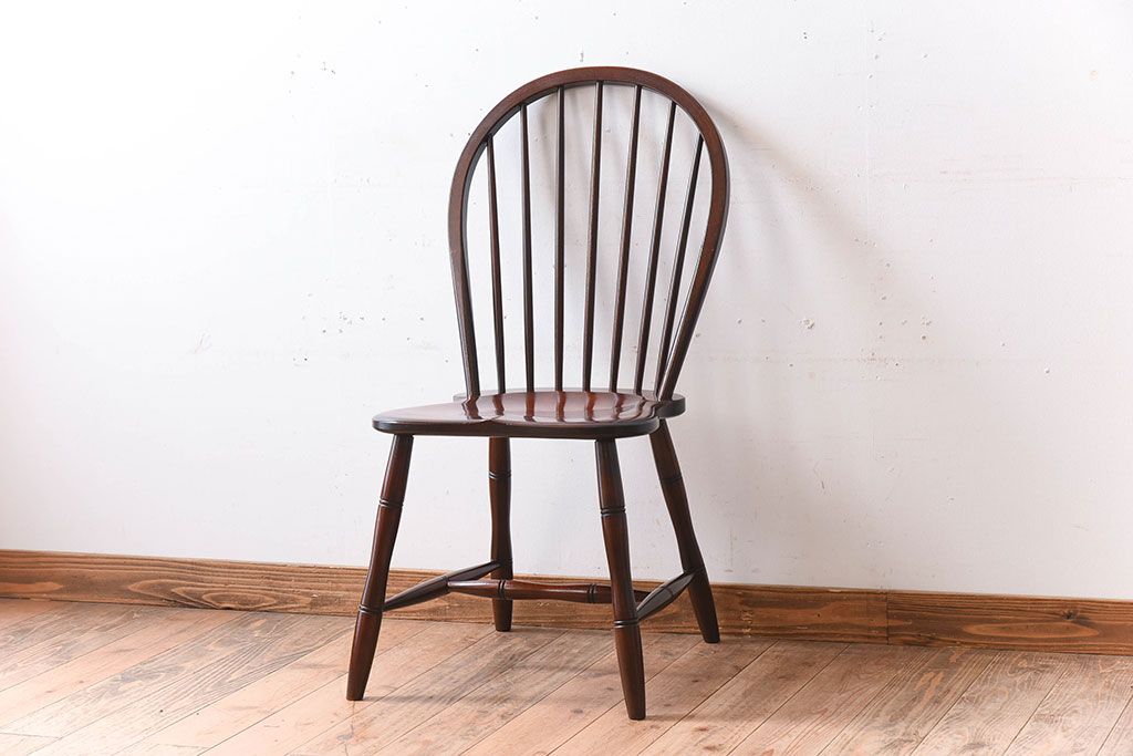 中古　松本民芸家具　#72 リーチチェア(ダイニングチェア)(2)