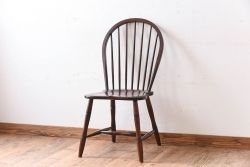 中古　松本民芸家具　#72 リーチチェア(ダイニングチェア)(3)