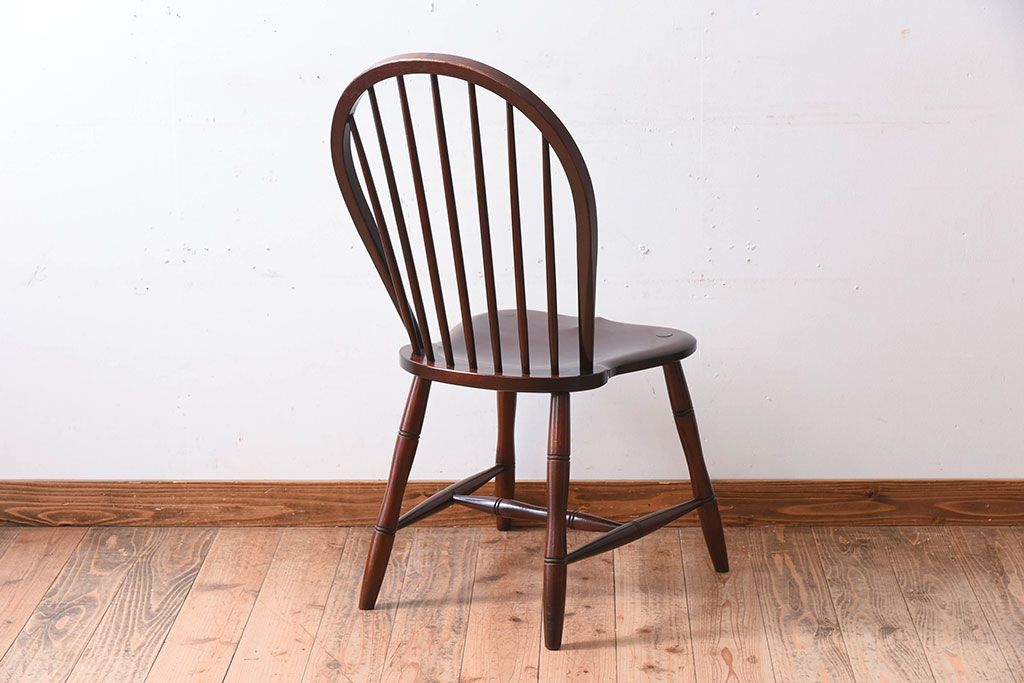 中古　松本民芸家具　#72 リーチチェア(ダイニングチェア)(3)