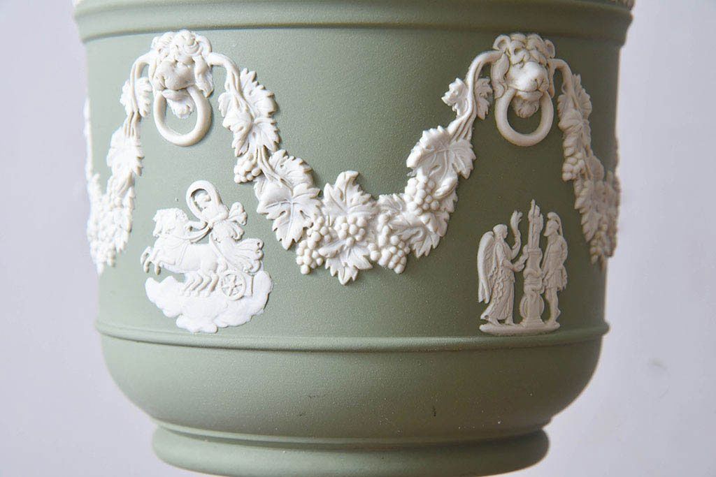 イギリスビンテージ　Wedgwood(ウェッジウッド) ジャスパー　スタンドライト