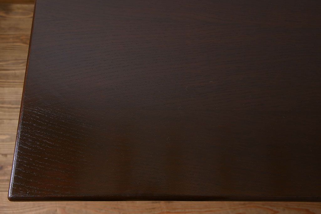 ヴィンテージ家具　イギリスビンテージ　オーク材　ダイニングテーブル