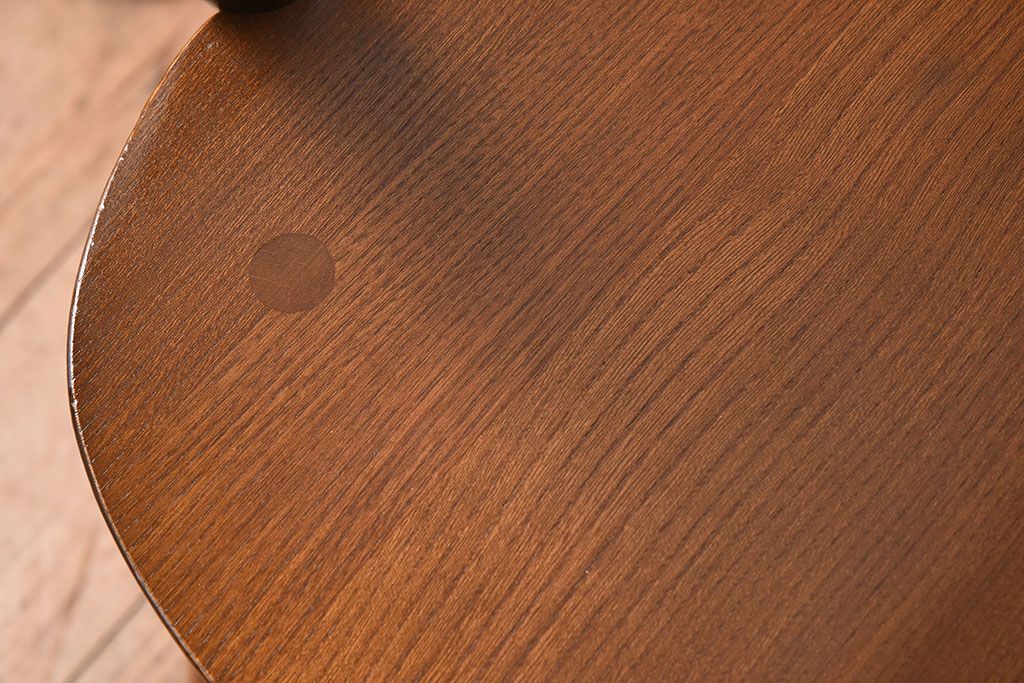 ヴィンテージ家具　イギリス　ERCOL(アーコール)　ビンテージ　スワンアームチェア(クエーカーチェア)(2)