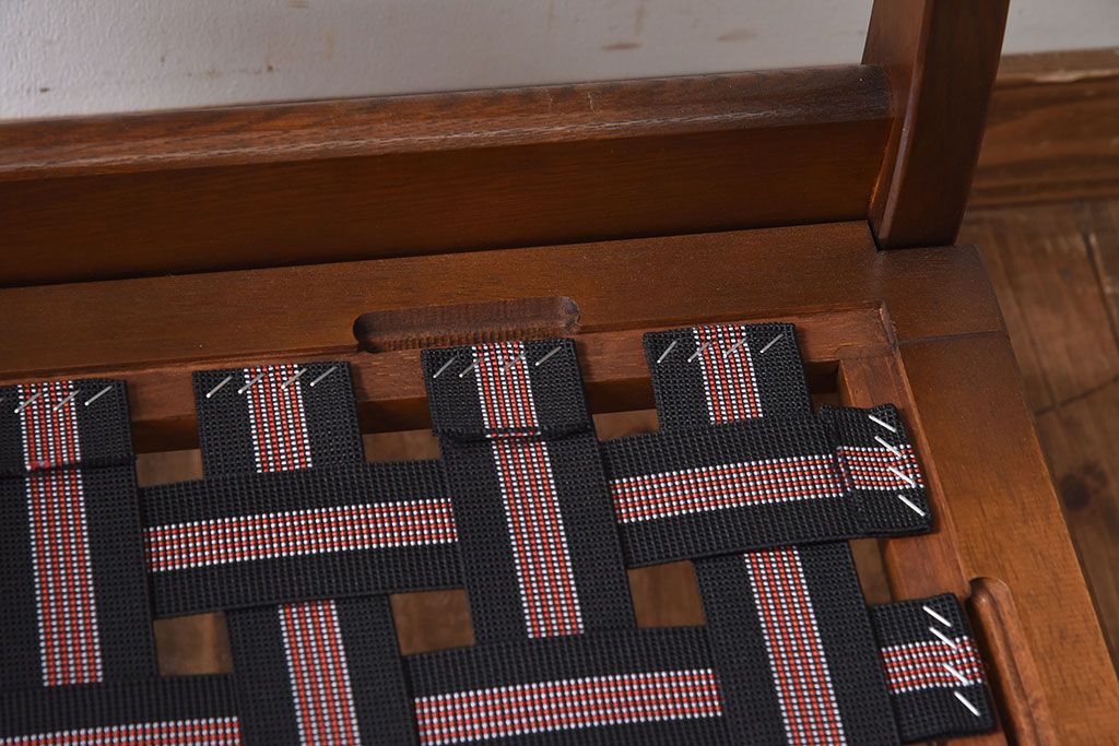 中古　飛騨産業　穂高　WINDSOR　キツツキマーク　1人掛けソファ(2)