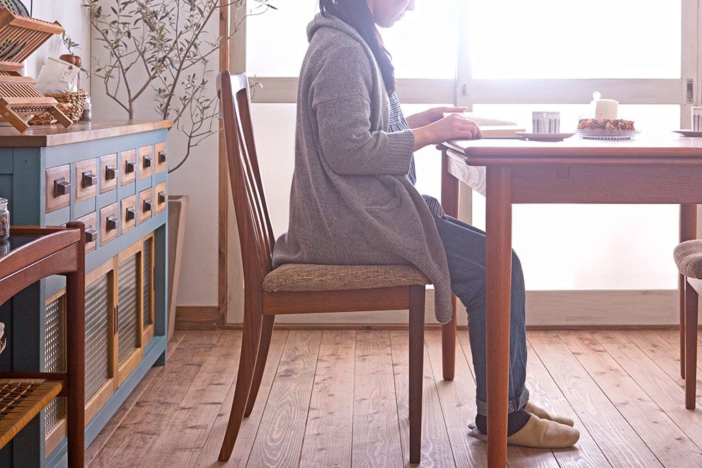 ヴィンテージ家具　北欧ビンテージ　G-PLAN(ジープラン)　ダイニングチェア(3)