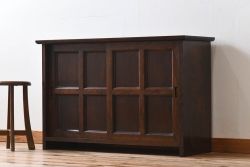 中古　松本民芸家具　特注品　キャビネット(収納棚・戸棚)