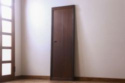 アンティーク　柾目の美しい上品な板戸ドア(扉)