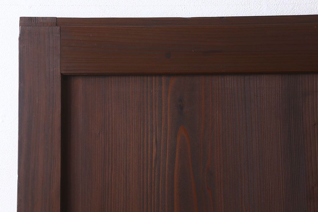 美品　和製アンティークの板戸2枚セット(2)