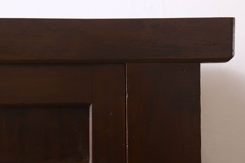 アンティーク家具　水屋箪笥サイドボード(下駄箱)　四尺　和製アンティーク