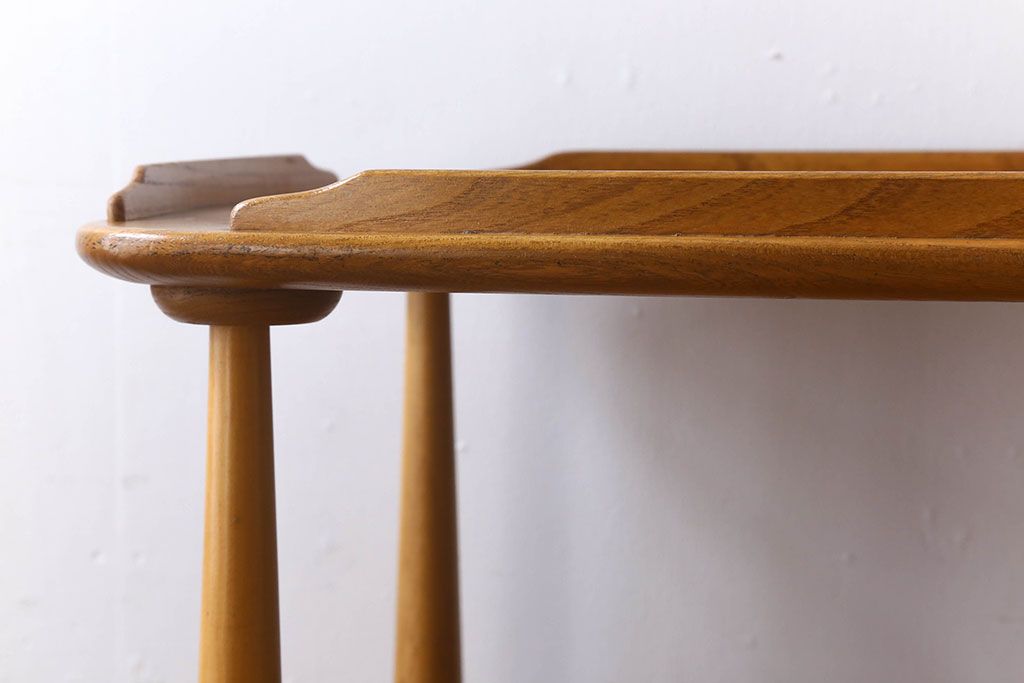 ヴィンテージ家具　ERCOL(アーコール)　イギリスビンテージ　トロリーキャスターワゴン