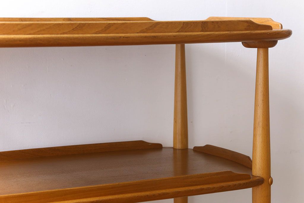 ヴィンテージ家具　ERCOL(アーコール)　イギリスビンテージ　トロリーキャスターワゴン