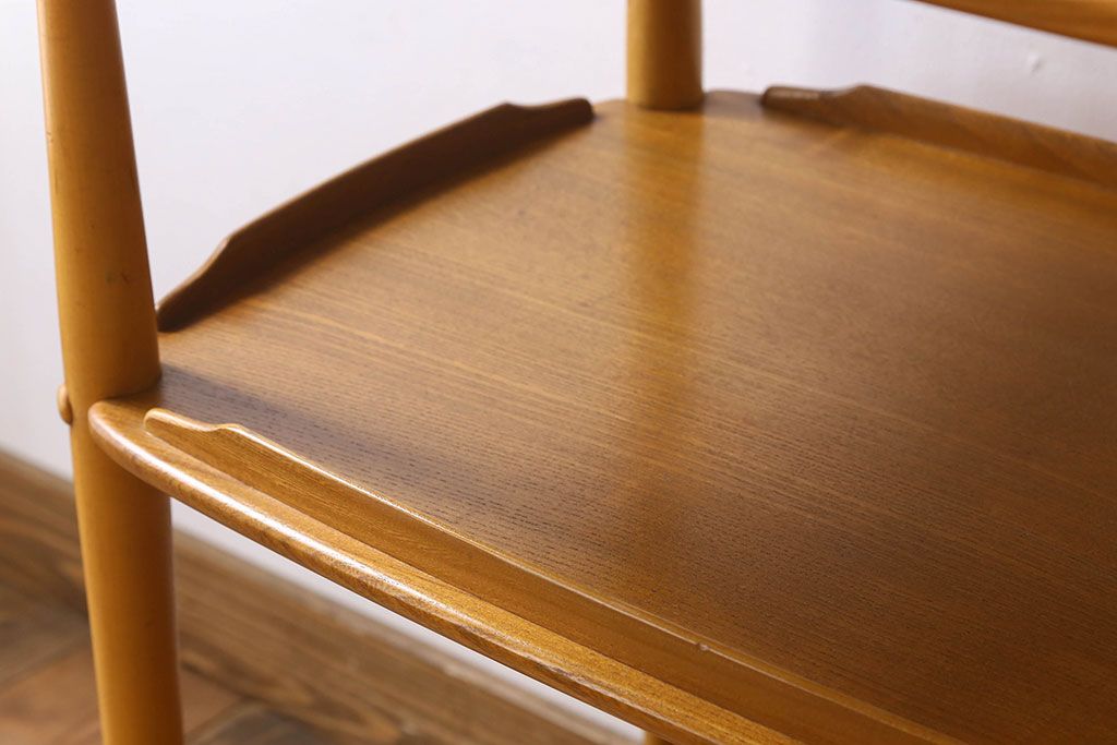 ヴィンテージ家具　ERCOL(アーコール)　イギリスビンテージ　トロリーキャスターワゴン