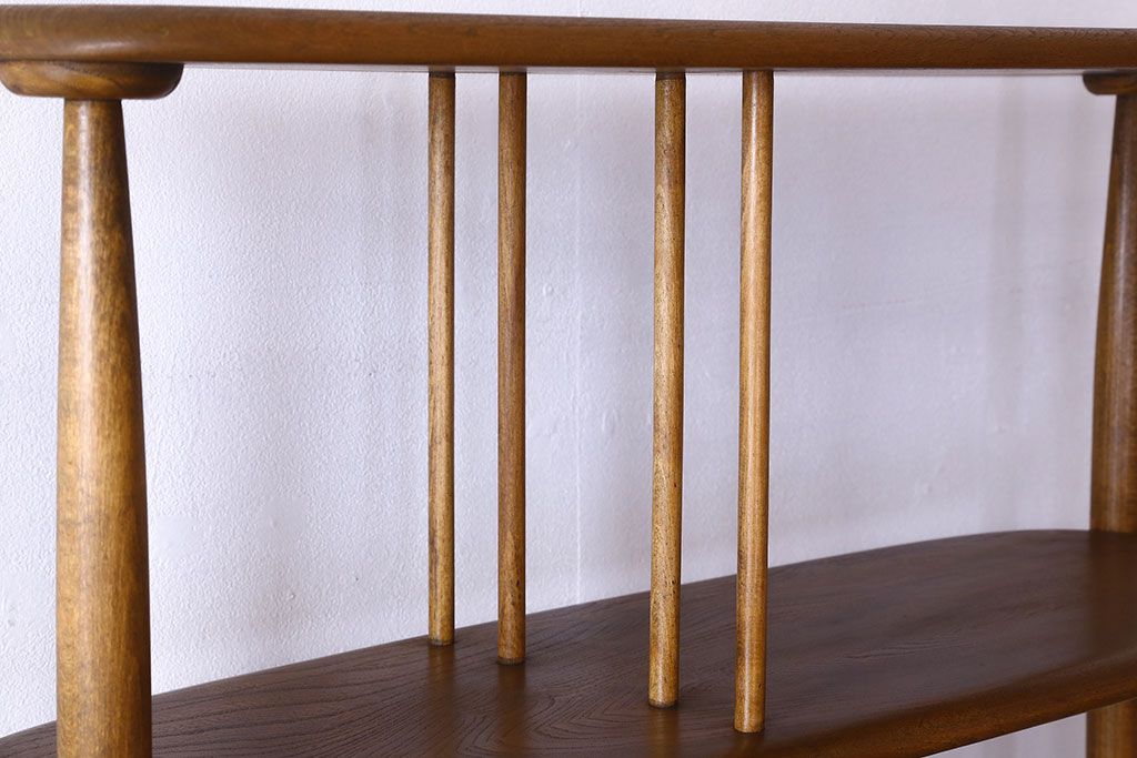 ヴィンテージ家具　イギリスビンテージ　ERCOL(アーコール)　ルームディバイダー(飾り棚)