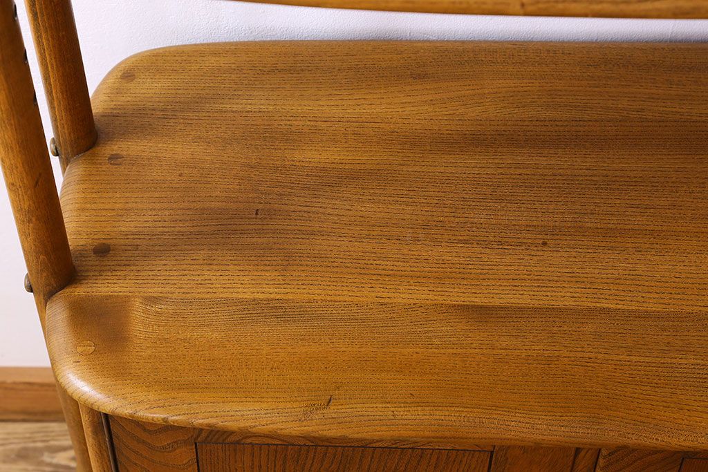 ヴィンテージ家具　イギリスビンテージ　ERCOL(アーコール)　ルームディバイダー(飾り棚)