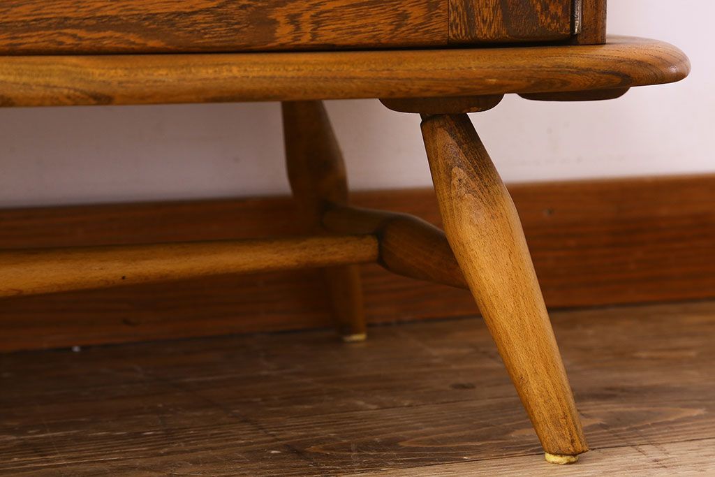 ヴィンテージ家具　イギリスビンテージ　ERCOL(アーコール)　ルームディバイダー(飾り棚)