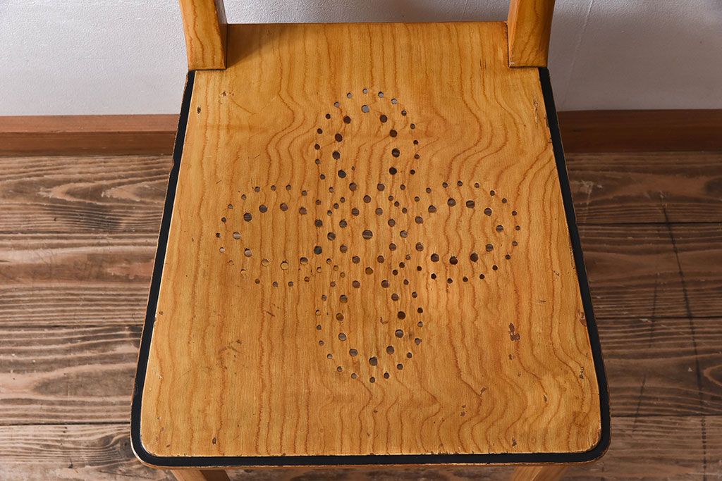 ヴィンテージ家具　オランダビンテージ　おしゃれなチェア(ダイニングチェア)(2)