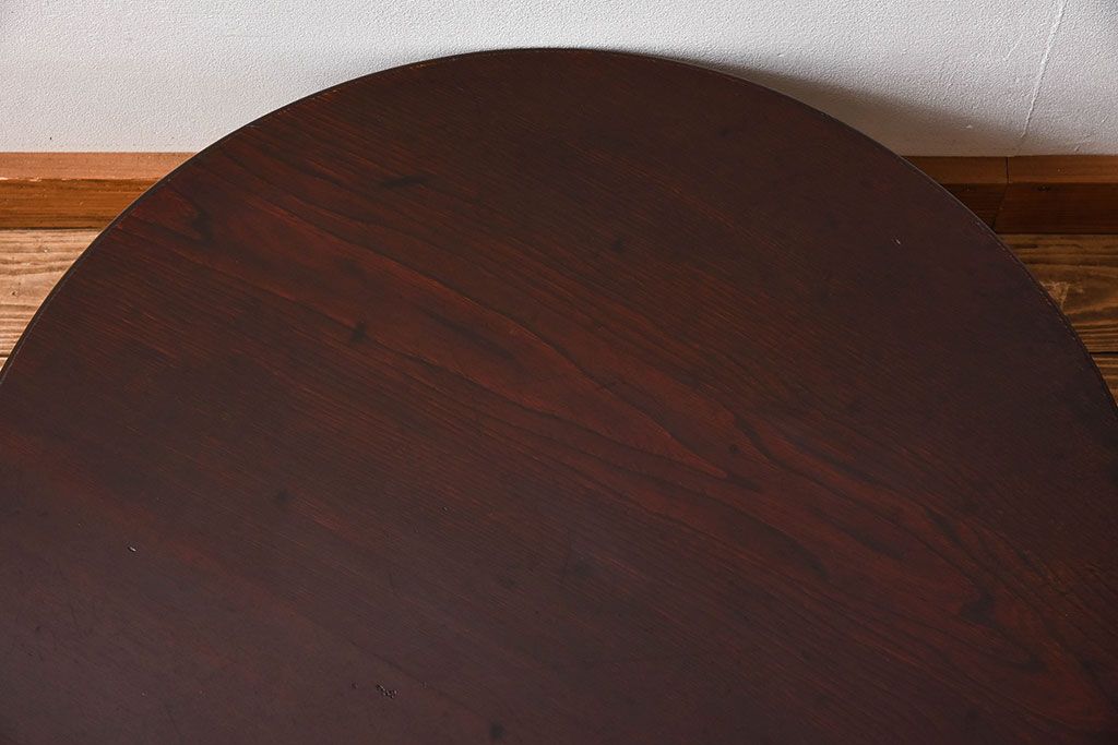 レトロ家具　小振りなサイズ!昭和レトロなアンティークちゃぶ台
