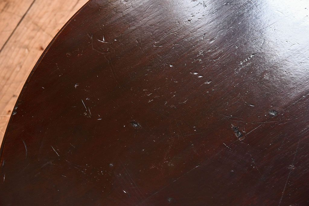 レトロ家具　小振りなサイズ!昭和レトロなアンティークちゃぶ台