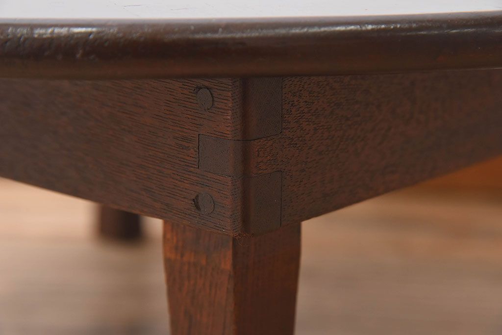レトロ家具　小振りなサイズ!昭和レトロなアンティークちゃぶ台