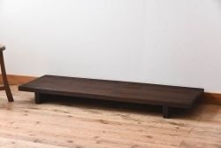 アンティーク家具　朴の木材　和製アンティーク　明治大正期の古い裁ち板