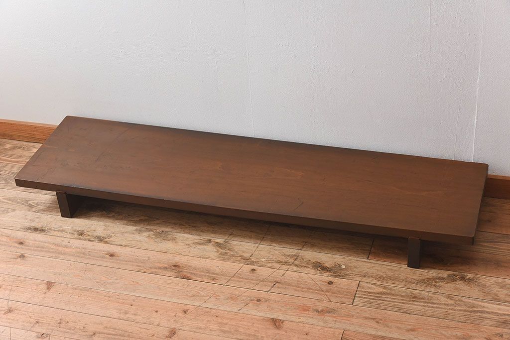 アンティーク家具　ジャンク品　和製アンティーク　天板一枚板!古い裁ち板