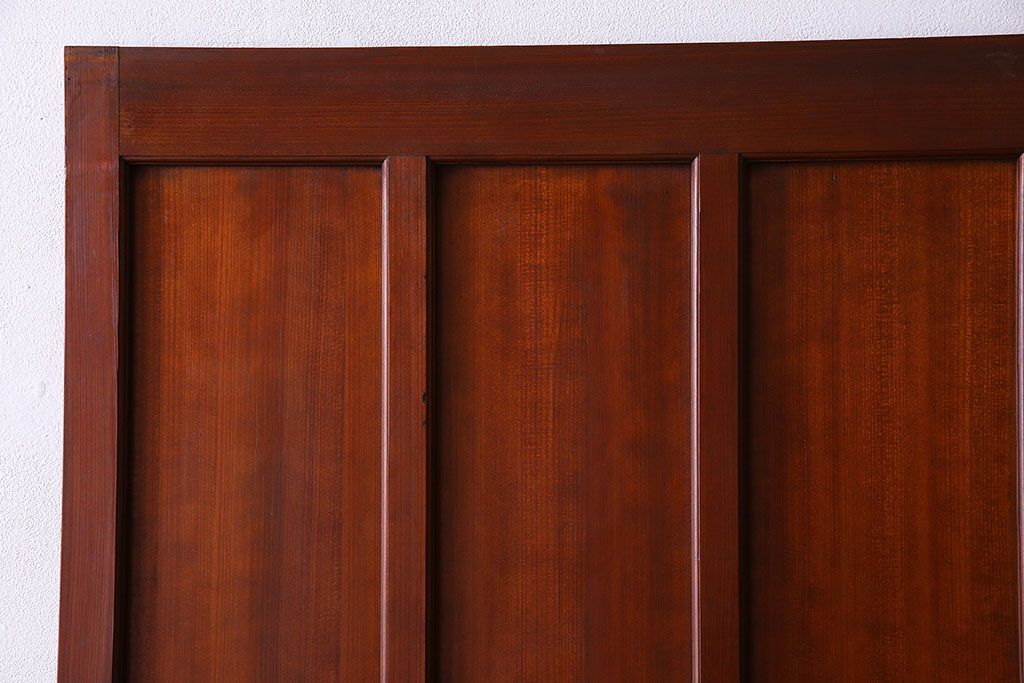 アンティーク　柾目材!上品な古い木の板戸