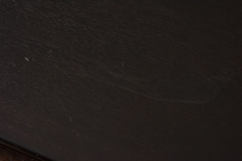 アンティーク家具　アンティーク　唐木製　上品な巻き花台(飾り台)
