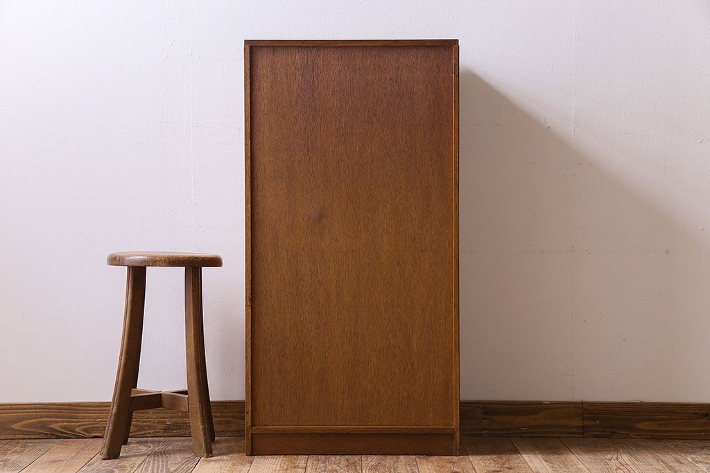 レトロ家具 昭和レトロ 古い木製のアンティーク糸ケース