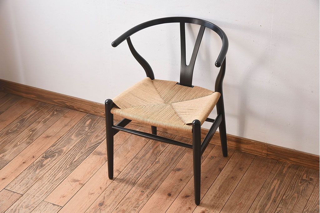 中古　北欧家具　CARL HANSEN & SON(カール・ハンセン&サン)  CH24 Yチェア ペーパーコードダイニングチェア(1)