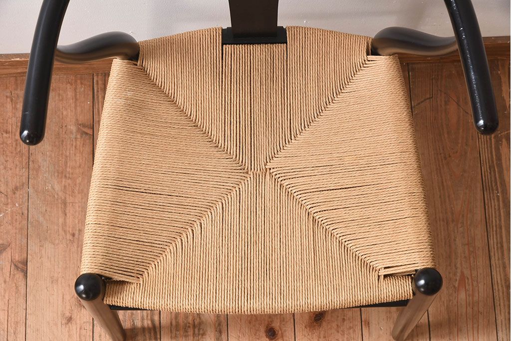 中古　北欧家具　CARL HANSEN & SON(カール・ハンセン&サン)  CH24 Yチェア ペーパーコードダイニングチェア(1)