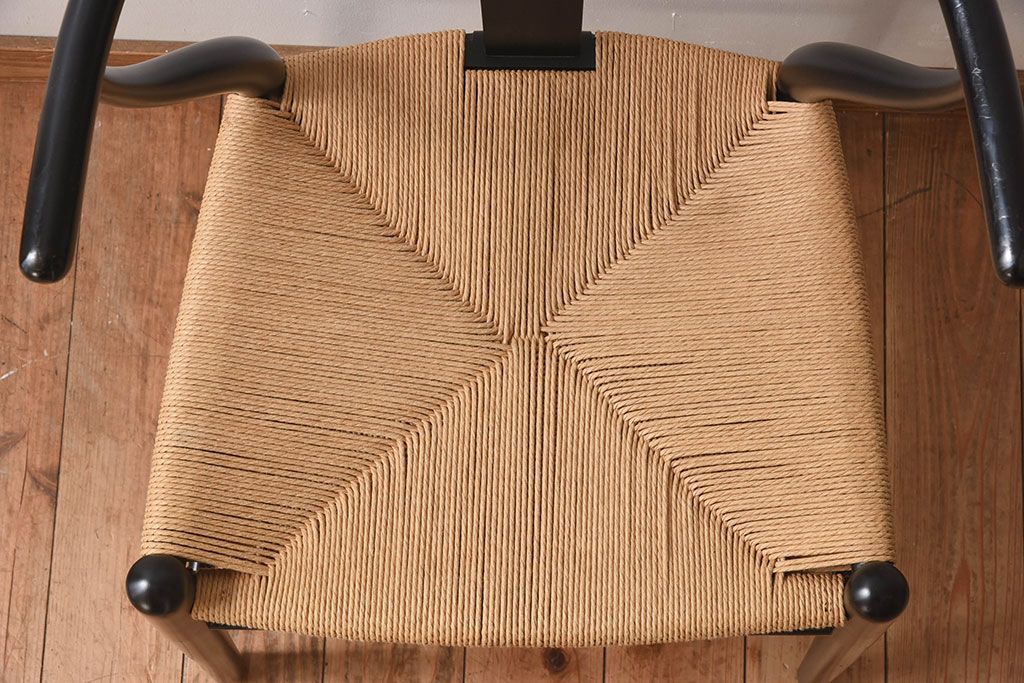 中古　北欧家具　CARL HANSEN & SON(カール・ハンセン&サン)  CH24 Yチェア ペーパーコードダイニングチェア(3)