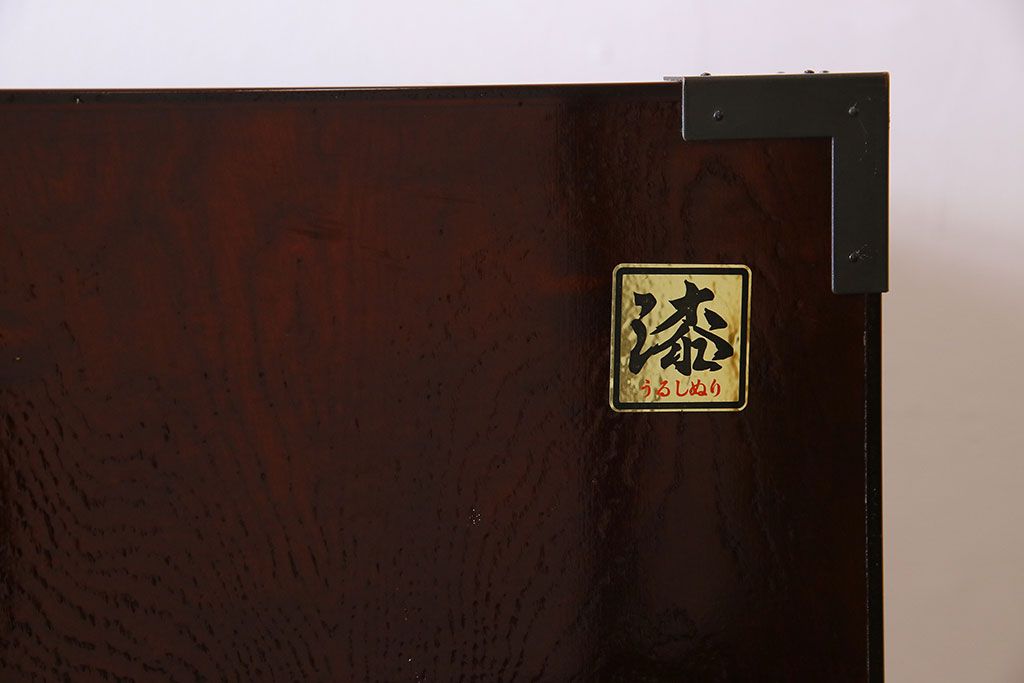 中古　仙台民芸箪笥　欅産業　KB-33D　木地呂塗り　衣装箪笥(定価1117800円)