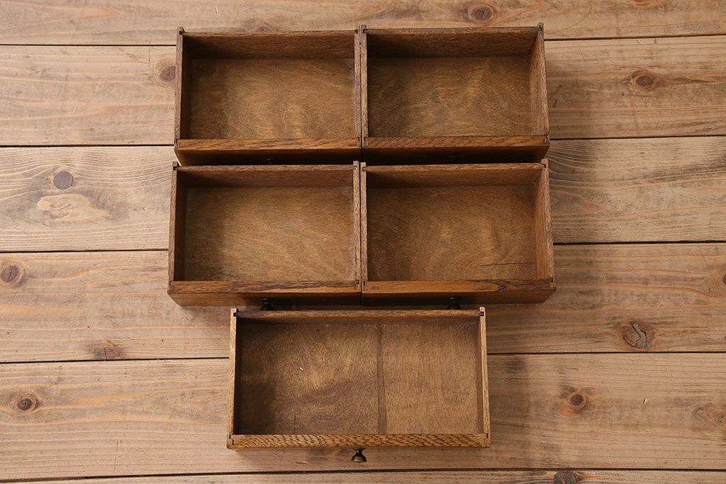 アンティーク家具　特注品　特大サイズ　Minty Oxford(ミンティ オックスフォード)社製!スタッキングブックケース付きライティングビューロー