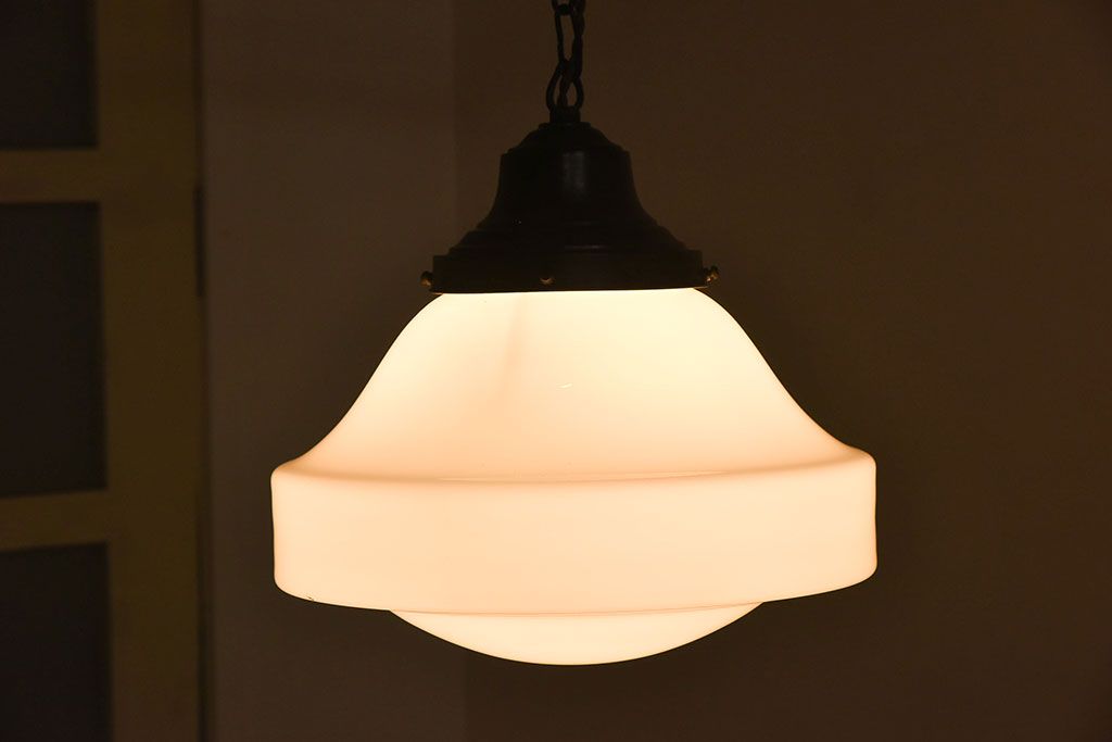 和製アンティーク 昭和レトロのおしゃれなガラスシェード照明(天井照明) | ラフジュ工房