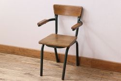 ヴィンテージ　ERCOL(アーコール)　ブリティッシュカントリーに合うクエーカーチェア(椅子、ビンテージ)(R-045026)