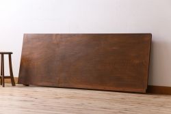 アンティーク雑貨　ジャンク品　和製アンティーク　天板一枚板!古い床板(古材、材料)