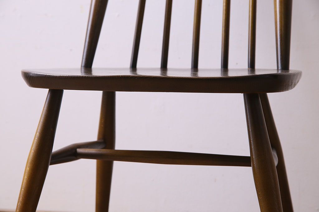 ヴィンテージ家具　イギリス　ERCOL(アーコール)　ビンテージ　ゴールドスミスチェア(ハイバックチェア)(1)