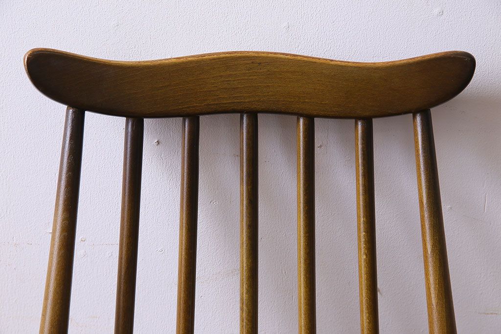 ヴィンテージ家具　イギリス　ERCOL(アーコール)　ビンテージ　ゴールドスミスチェア(ハイバックチェア)(2)