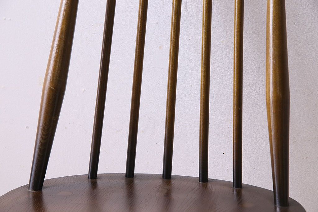 ヴィンテージ家具　イギリス　ERCOL(アーコール)　ビンテージ　ゴールドスミスチェア(ハイバックチェア)(2)