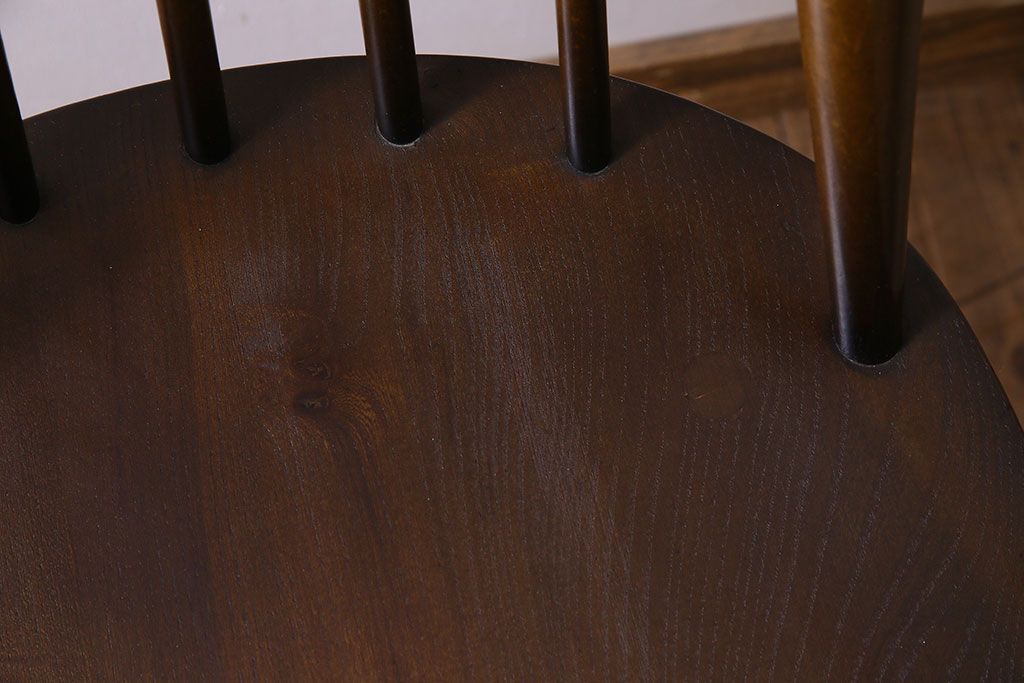 ヴィンテージ家具　イギリス　ERCOL(アーコール)　ビンテージ　ゴールドスミスチェア(ハイバックチェア)(2)