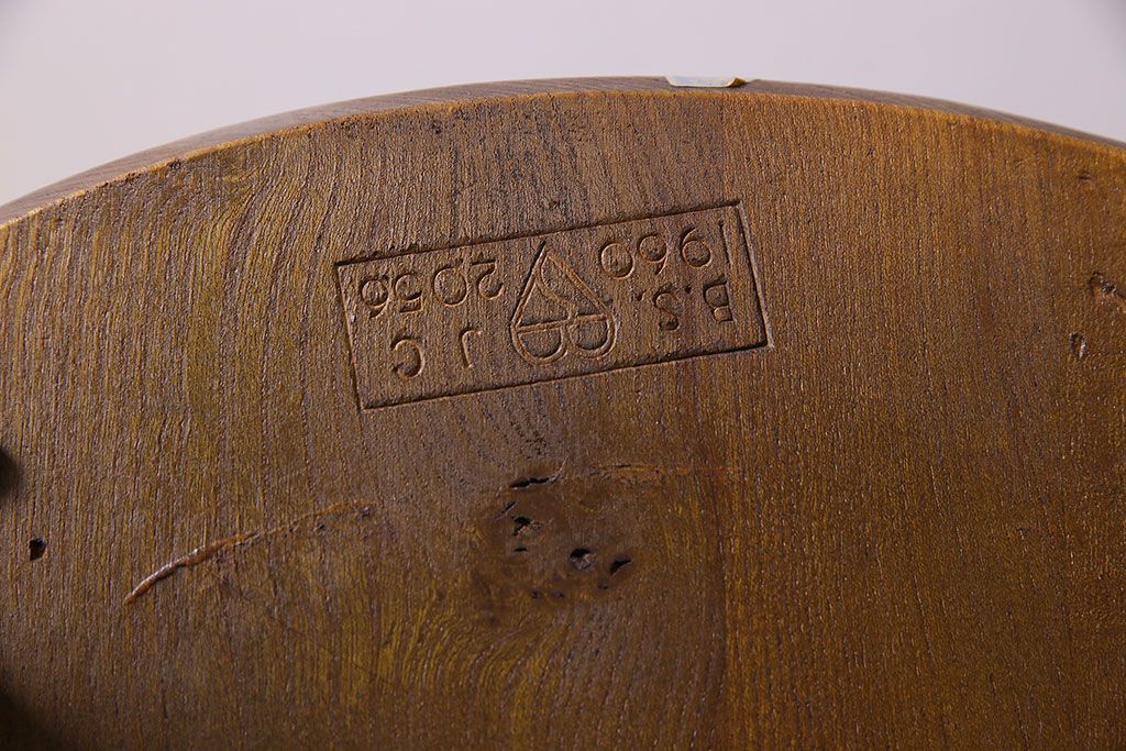 ヴィンテージ家具　イギリス　ERCOL(アーコール)　ビンテージ　ゴールドスミスチェア(ハイバックチェア)(2)